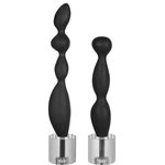 Uttermost - Uttermost 17972 Koa - 20.25 Inch Sculpture (Set of 2) - Set Of Two Abstract Sculptures Made Of Black GranuKoa 20.25 Inch Sculp Black Marble/Crystal *UL Approved: YES Energy Star Qualified: n/a ADA Certified: n/a  *Number of Lights:   *Bulb Included:No *Bulb Type:No *Finish Type:Black Marble/Crystal