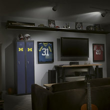 Garage man cave