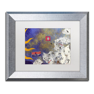 Nick Bantock Wicklow Matted Framed Art Contemporary Prints And Posters By Trademark Global