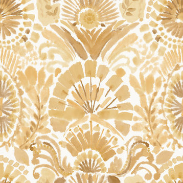 Bohemia Peel and Stick Wallpaper, Yellow, 28 Sqft