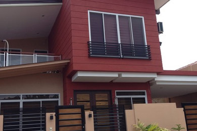 Home design - mid-sized contemporary home design idea in Other