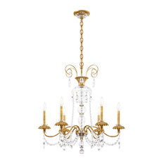Helenia 6-Light Traditional Chandelier, Heirloom Gold
