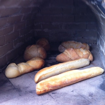 The Reimer Family Wood Fired Brick Pizza Oven in BC, Canada