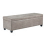 Distressed Gray Taupe Faux Air Leather