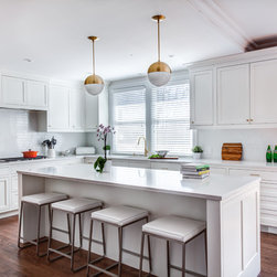 Short Hills, NJ &ndash; Transitional &ndash; White Kitchen Cabinets - Kitchen Cabinetry