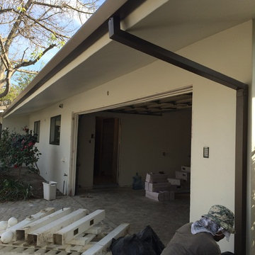 Flat Face Rain Gutters in Los Angeles