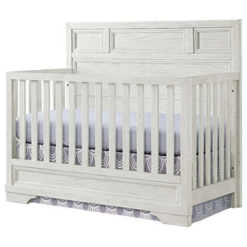 Westwood Design Foundry Traditional Wood Convertible Crib in White Dove