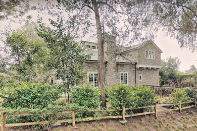 Inspiration for a cottage exterior home remodel in San Diego