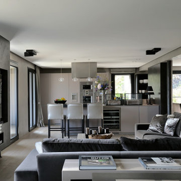 Progetto interior design villa a Lugano
