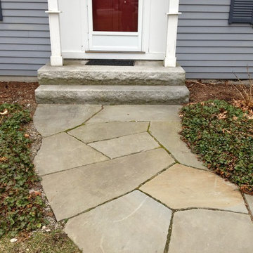 Irregular Bluestone Walkway