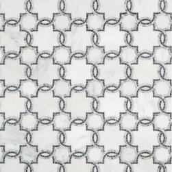 Villa d'Oro San Marcos Mosaic in Grigio - Tile