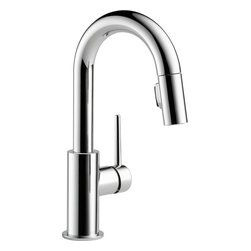Delta Trinsic&reg; Single Handle Pull-Down Bar/Prep Faucet - Bar Faucets