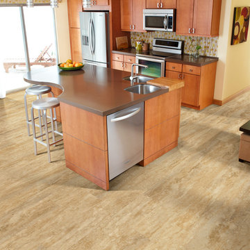 Luxury vinyl planks