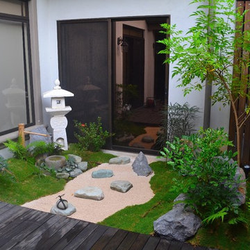 jardín estilo Tsuboniwa_Condominio Atocha