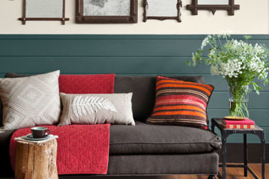 Living room - eclectic living room idea in Jacksonville
