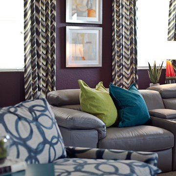 Colorful Contemporary Bonus Room 2