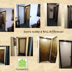 Before & After - Interior Doors