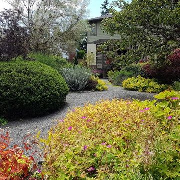 Tuscan inspired garden makeover