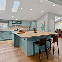 Seaside, CA - Contemporary - Ash Kitchen Countertop - Kitchen Countertops