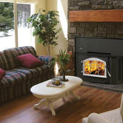 Napoleon Deluxe 1402 Series 26'' x 22'' Wood Burning Insert Fireplace - Indoor Fireplaces