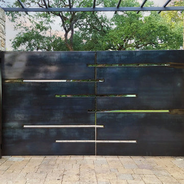 Custom Steel Entry Gate