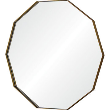 Cruz 40 x 38 octogonal deccorative wall mirror
