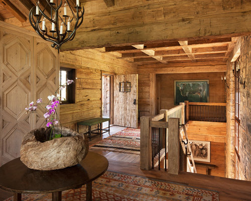Best Rustic Entryway Design Ideas & Remodel Pictures | Houzz
