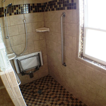 Roll in Shower