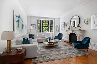 Example of a transitional home design design in Other