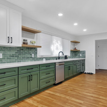 Kitchen Remodel + Master Bathroom Enlargement and Remodel