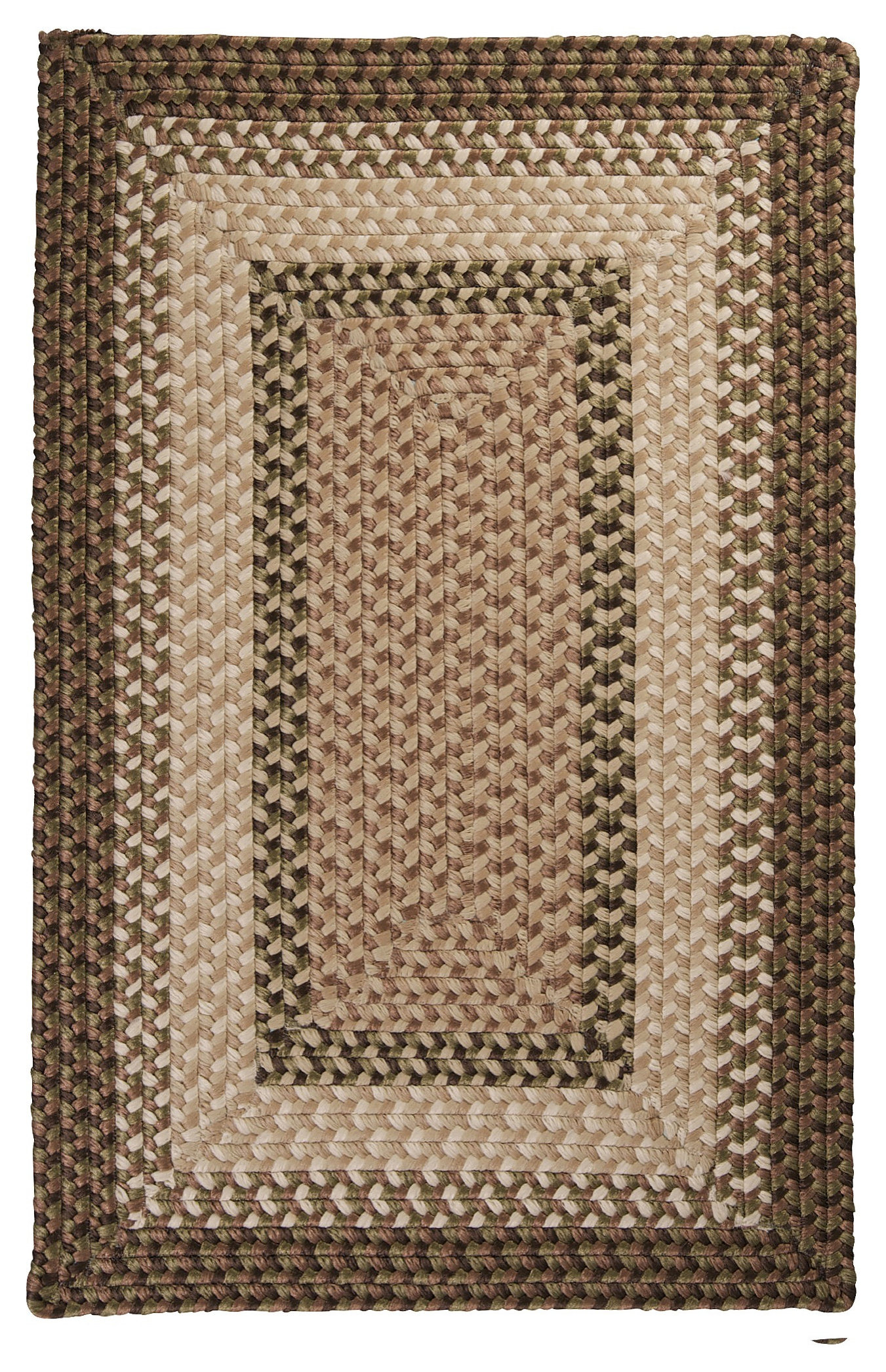Outside Rustic Rug Tiburon Bordered Indoor/Outdoor Rug Rustic Farmhouse TB09, 6'x9 ...