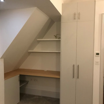Bespoke wardrobe,shelves and desk