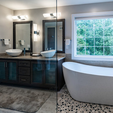 Gorgeous and Serene Master Bath in Annandale VA