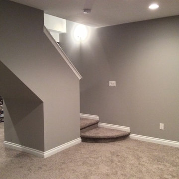 Macomb (2) Transitional Finished Basement