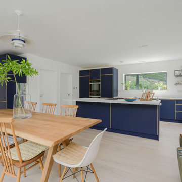 Open plan kitchen & dining area for a 1960s Detached Home