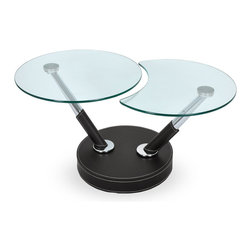 Marte Motion Coffee Table | Black - Coffee Tables