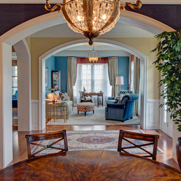 View into Foyer and Living Room
