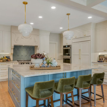 Denver Hilltop Modern French Kitchen