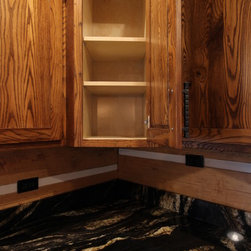 Coe Hill, Ontario   Rustic Wormy Ash Cottage Kitchen - Products
