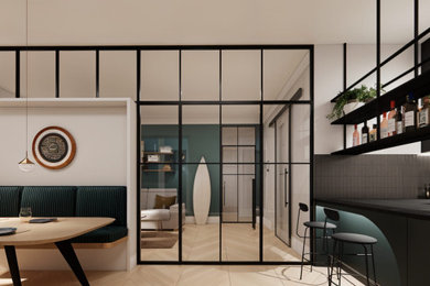 Comfy Penthouse - Essbereich/Küche