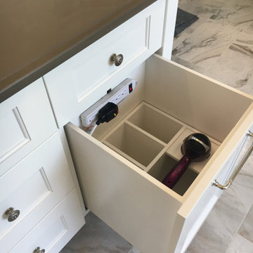 Styling Tool Drawer by Prime Design Cabinetry LLC