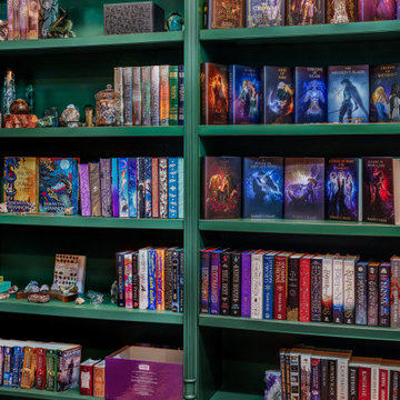 Fairy Tale Custom Home Library