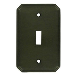 Tanners Craft L6001-1T Single Toggle Square Deco Switchplate - Products
