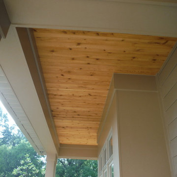 James Hardie Cobblestone Siding w/ Cedar Shake Siding