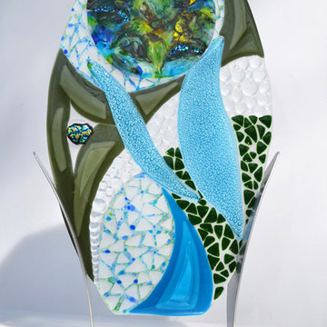 Table Top Sculptures- Fused Glass