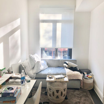 Greenwich Village Brownstone – Lutron Shades and Draperies