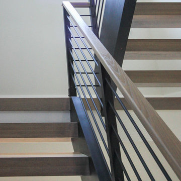 Project #52 | Minimalist Open Riser Stairway