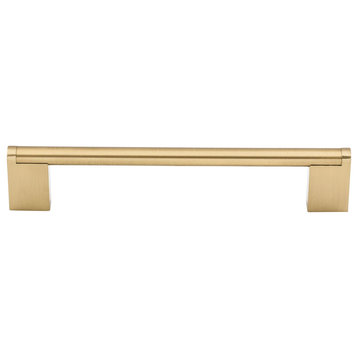 Top Knobs M2413 Bar Pulls 6-5/16 Inch Center to Center Handle - Honey Bronze