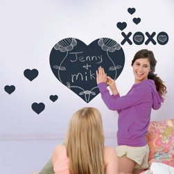 Chalkboard Heart Wallcandy - Wall Decals