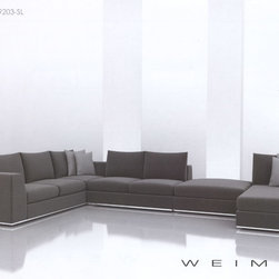 The Comodo Sectional by Weiman - Sectional Sofas